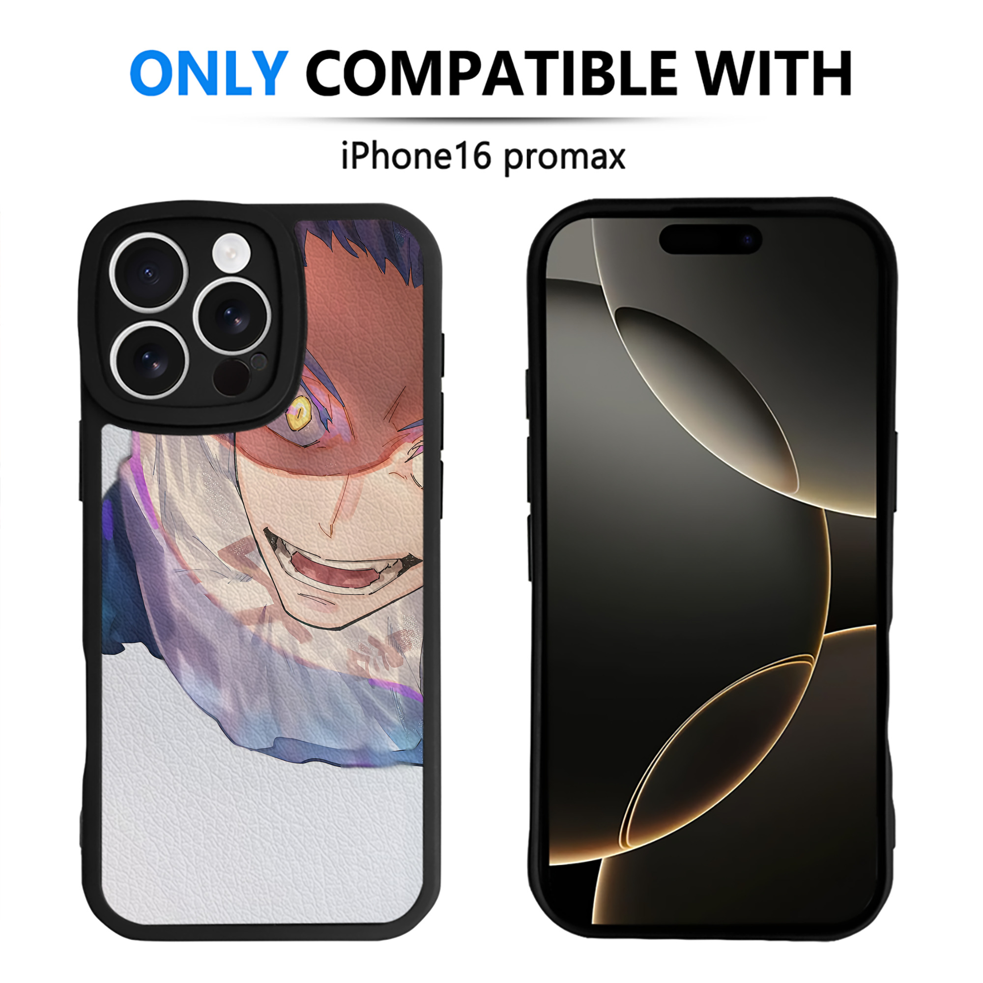 （画像用） ハイキュー!! Haikyu!! 【iPhone 16シリーズ対応】シリコンスマホケース（レザー調） 材質：シリコン